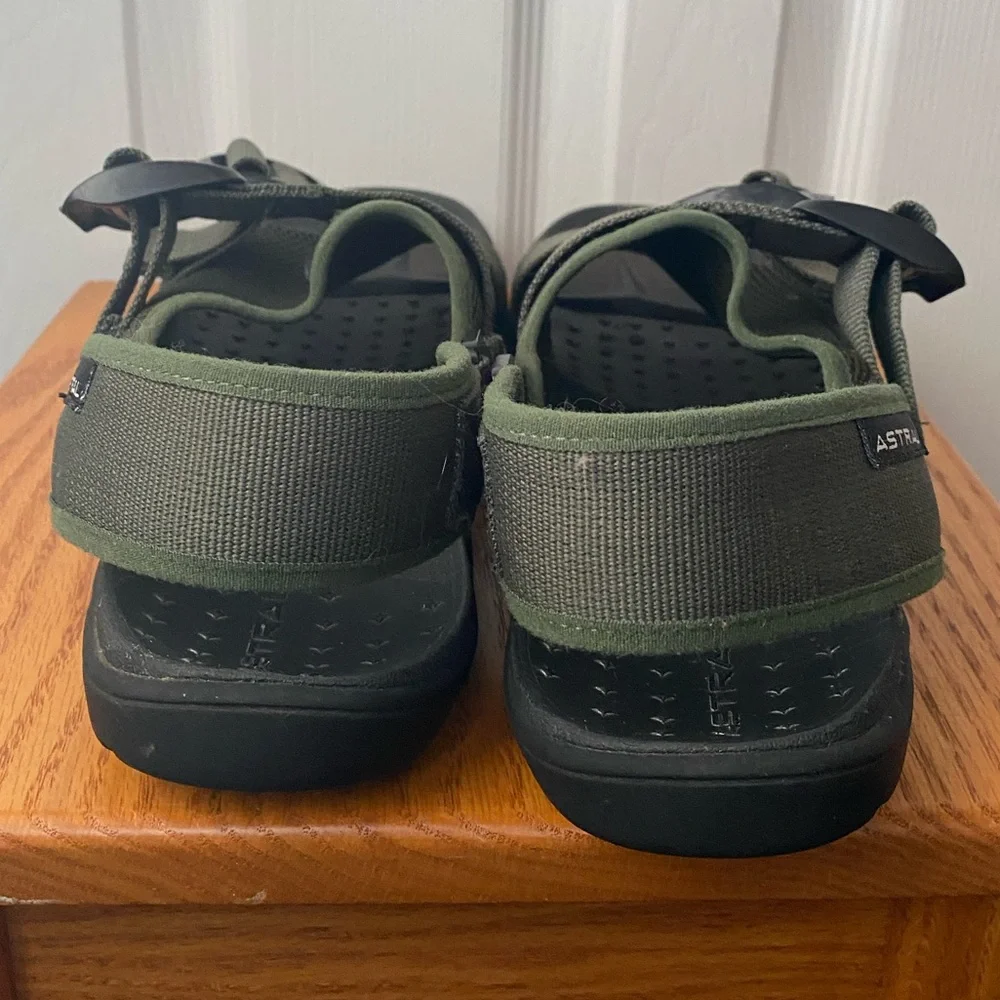 Astral Dark Green PDF Gorpcore Summer Water Hiking Sandals SZ‎ 12